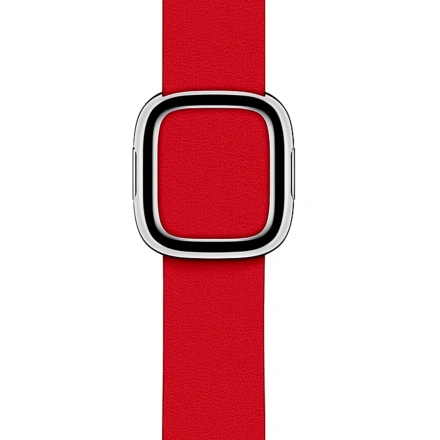 Ремешок Apple Ruby Red Modern Buckle - Large (MTQV2) для Watch 38/40mm